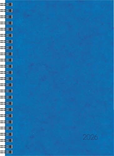 BRUNNEN Buchkalender Mod. 796 2026 | A5, Karton, blau