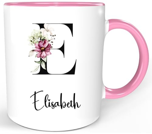Elisabeth Tasse – Lustiger Spruch – Geschenkidee für Elisabeth – Geschenk für Kolleginnen und Freunde (Pink)