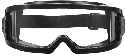 PAMINGONO Beschlagfreie Kratzfeste Schutzbrille für Feuerwehr und Labor mit Hitzeschutz Augenschutz Beim Rasenmähen und Chemischer Arbeit