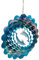 Dundee Deco W2344 Windspiel in Geschenkbox, 3D-Hängedekoration, für Innen- und Außenbereich, Mandala, Delfine, Blaugrün, 30,5 cm, einzigartige Geschenkidee für Männer und Frauen, Souvenir, Geschenk