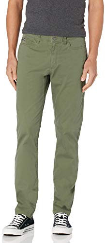 Cutter & Buck Herren Voyager 5 Pocket, Caper Green, 3432 Golfhose, 34W / 32L