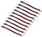 LINSYRC 10 Stücke 2S 3-Pin JST-XH 2S-6S Balancerkabel Ausgleichskabel Verlängerungskabel Männlich Stecker zu Buchse Lipo Adapter Stecker mit 15CM 22AWG Silikondraht (2S)
