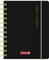 Brunnen Schülerkalender „Plain Black“ 2022/2023 A6 1 Seite = 1 Tag: 1 Seite = 1 Tag, Sa. + So. auf einer Seite, 1071755123, Motiv: PlainBlack