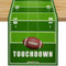 FARMNALL Tischläufer, Motiv: American Football, Touch-Down-Dekor, Go-Team-Tischdecke, Spielzeit-Dekorationen und Zubehör für Zuhause, Büro, Esszimmer, 33 x 183 cm