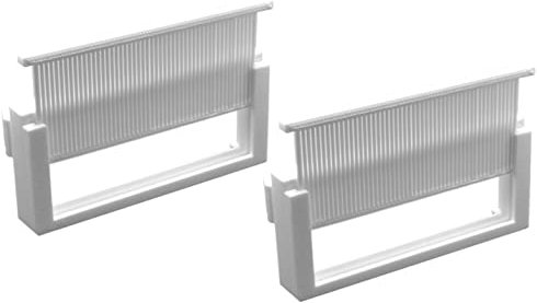 Aquameta Aquarium-Ansaugabdeckung, Fluvalfilter schützt Ihre Wasserbewohner, leicht zu reinigendes Design, PETG-Clip-On-Schnappbefestigung, Ansaugsieb für Fluval Flex 9G/15G, Weiß