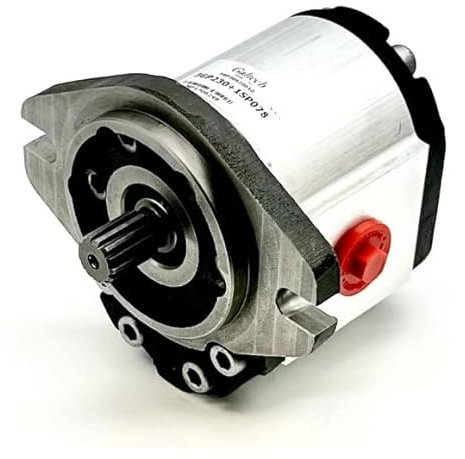 Galtech Bomba de engranajes hidráulica, grupo 3, 23.0 CC, en sentido horario, entrada BSP de 1 pulgada, salida BSP de 3/4 pulgadas, SAEB 2 pernos 13 dientes