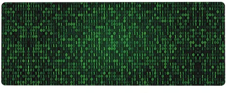 Hacker Era Gaming-Mauspad, große Computer-Tastatur, Mauspad, Schreibtischunterlage für Büroarbeit, Zuhause, Dekoration