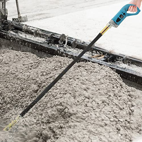 1.3KW Betonrüttler Hand Rüttler Rüttelflasche Flaschenrüttler Innenrüttler Betonverdichter Beton Vibrator mit 1,5m Schlauch