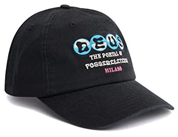 Deus Ex Machina Ivan Dad-Kappe, Schwarz, Einheitsgröße, Nero