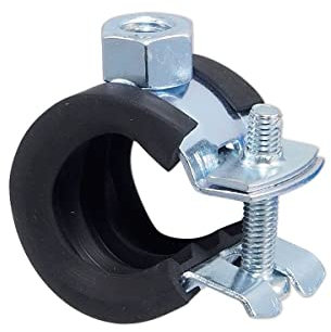 Rohrschelle/Gelenkrohrschelle 20-23mm m. Schallschutz (20St)
