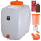 Mostfass 100 Liter Komplett Set inkl. Hahn, Gärspund und Hefe, Reinzuchthefe Steinberg, Gärfass (100 L oval) für Most, Wein, Cider, Fass Getränkefass lebensmittelecht, Kunststoff Gärbehälter