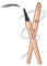 Eyebrow Pencil - Microblading Eyebrow Pen - Long-Lasting Brow - Waterproof Eyebrow Pencil - Creates Natural Looking Stays Long-Lasting Waterproof Eyebrow Pen (Black)