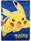 Pokemon Coperta, Plaid Design Pikachu, Coperta per Divano Letto, Morbido e Caldo Pile, Regalo per Bambino e Ragazzi, 100 x 150 CM