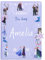 Disney - Personalised Frozen Secret Diary for Girls - Anna & Elsa Journal with Padlock - Name Printed - Custom Gift - Purple
