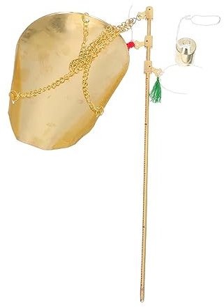 Cabilock 3stücke Handgefertigte Chinesische Apothekerwaage Aus Kupfer Mit Gewicht Tragbare Feinwaage Für Medizin Und Schmuck Elegant Im Retro-stil Einfach Zu Bedienen