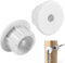 Cable Wall Grommet Kit for Starlink Dishy Ethernet, 2Pack Cable Grommet Wall, Grommet for Cable Adapter Feed-Through, Cable Bushing for 1 Inch Wall Hole (White)