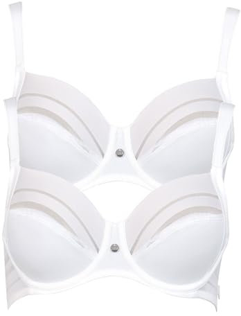 Lisca 2er Pack Bügel BH Alegra 020147 Gr. 95C in White