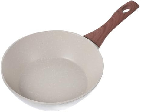 PAMINGONO Antihaft Pfannkuchenpfanne aus Medizinischem Stein, Weiß