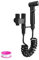 Douchette Wc Kit De Pulvérisateur De Toilette Pour Bidet Douchette à Main Bidet en Acier Inoxydable Avec Tuyau en ABS pour l'Hygiène Personnelle Quotidienne Lavage Animal Domestique Noir