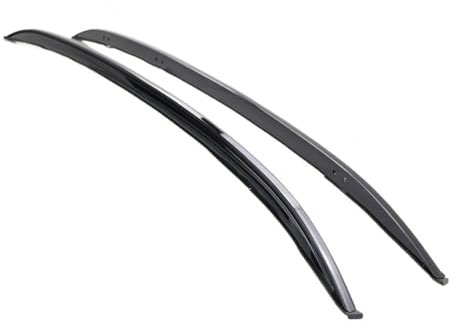 Autos Dachträger Für Mazda Für CX-30 CX30 2020–2025 Oxidiertes Aluminium Befestigung Durch Halterung OEM-Modell Dachreling Dachträger Gepäckablage Querträger(Schwarz)