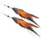 OATIPHO 1par Pendientes De Pluma Vintage Para Mujer Pendientes Colgantes Étnicos Con Cristales Joyería Bohemia Y Cowgirl Pendientes Ligeros Y Elegantes Para Ocasiones Especiales