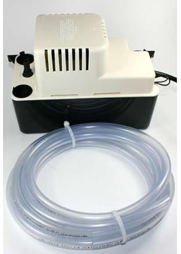 Unidelta VCMA-15 mit Stecker Kondensatpumpe Kondensatpumpe mit 10m Schlauch, Hebepumpe für Heizung und Klimaanlage