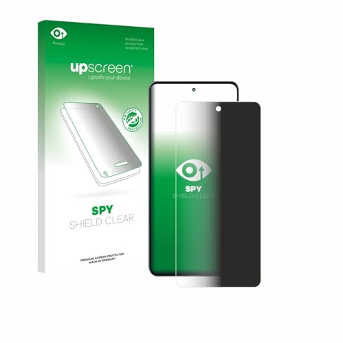 upscreen Blickschutzfolie für Motorola Moto G86 | Anti-Spy Displayschutz Made in Germany Privacy Screen Protector Sichtschutz Blaulichtfilter Klare Folie