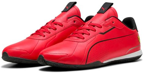 PUMA Erwachsene Scuderia Ferrari Neo Cat 3.0 Sneakers 44, Rosso Corsa Black Red