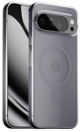 Mous for Google Pixel 10 Pro XL Super Thin Clear Case, MagSafe Compatible - Grey Tint