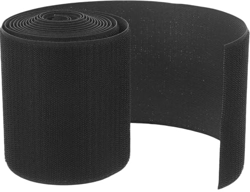GALPADA Gaine de Protection pour Câble de Sol 3 Mètres Cache-Câbles Adhésif Noir en Nylon Polyester Clips Câbles Découpable pour Gestion et Organisation Sol