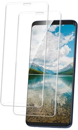 Anti-Kratz Folie für Panzerglas Samsung Galaxy S9 Panzerfolie,HD Klar Glas für Schutzfolie Samsung Galaxy S9 Displayschutz,2 Stück Ultra-klar Volle Abdeckung Premium Glasfolie