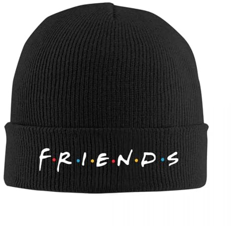 TENZKUIH Friends TV-Show F.R.I.E.N.D.S Gestrickte Mütze für Beanie Hat Casual Cap