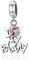 Anhänger „I Love My Family“, aus 925er-Sterling-Silber, für Pandora-Armbänder und Armbänder im europäischen Stil