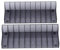 Lazmin 2 PCS Game Card Speicher Ständer, CD DVD Speicher Rack Halter Mount Disk Ständer Halter/SLIM/PRO
