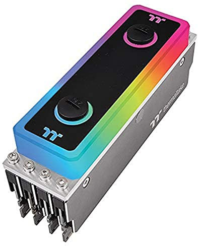Thermaltake WaterRAM Alexa/Razer Chroma/5V Motherboard Syncable RGB Liquid Cooling Memory DDR4 3600MHz 32GB (8GB X 4) CL-W262-CA00SW-A