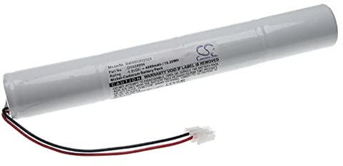 vhbw Akku kompatibel mit Schneider Exiway Plus, One, Class Fluchtweg, Notfallbeleuchtung (4000 mAh, 4,8 V, NiCd)