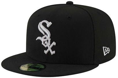 New Era Chicago White Sox MLB AC Performance Black 59Fifty Basecap - 7 3/4-62cm (XXL)