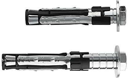 ELEMATIC TASSELLO TRIDER/B M8 mm. 12X85 Argento Acciaio al carbonio Bullone Esagonale