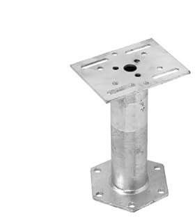 DMX - PWM/PWF-Sockelerweiterung, aus Stahl, zum einschlagen - PWC, 190x140x300 mm - Feuerverzinkung - für Stützenfuß, Pfostenträger, Pfostenanker