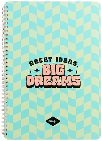 Mr.Wonderful – A4 Notebook – Great Ideas, Big Dreams