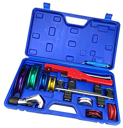 Folpus Pipe Tube Bender Ratchet Tube Bending Durable Hardware for 6-22mm Refrigeration Tools Underfloor Heating Pipe Copper Pipe