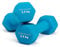 Neoprene Dumbbell Hand Weights Pair Home Exercise for Women Men Arm Pilates Dumbbells in 1kg 1.5kg 2kg 3kg 4kg 5kg 8kg 10kg Set (2.5kg, Pair) Blue