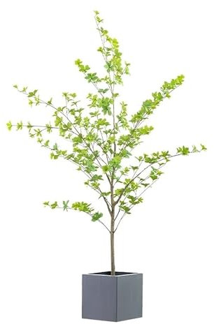 JCAKES Indoor Artificial Tree Faux Japanese Bell Horse Plant Potted Plant Fake Green Plant Decor For Indoor Living Room Office Wedding Artificial Tree (Size : 171cm)