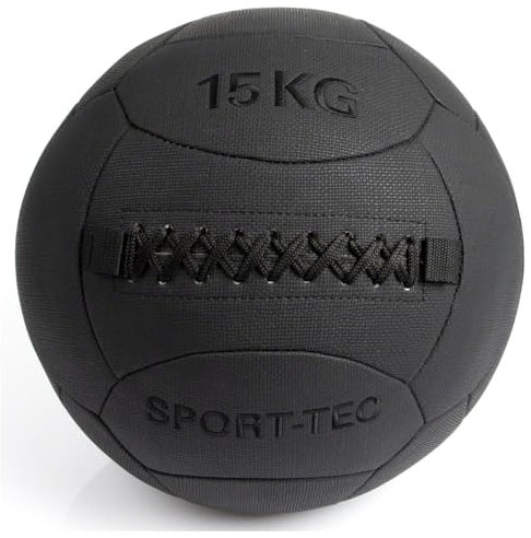 Sport-Tec Wall-Ball Robusta, 35 cm, 15 kg, schwarz