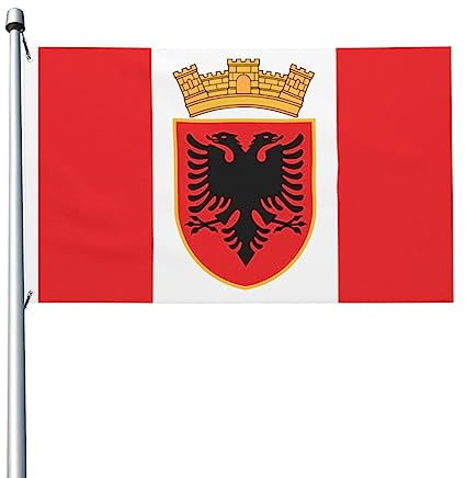 Flagge der Republik, Ilirida-Flagge, 90 x 150 cm, doppelseitige Flaggen, langlebig, für den Außenbereich, Hof, Dekorationen, Flaggen, Zuhause, Party, Willkommensflagge