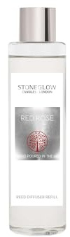 Stoneglow - Nature's Gift - Red Rose - Scented Reed Diffuser Refill 210ml