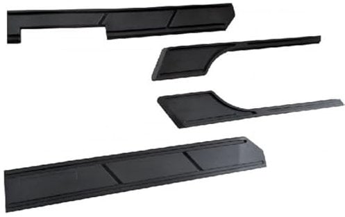 Kit 4pz Serie Modanature Adesive Per Piaggio Vespa PX 125 150 200 / Arcobaleno/Millenium
