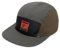Djinns - Resting Man (Olive/Black) - 5 Panel Flat Cap Meshcap Hat Kappe Mütze Caps