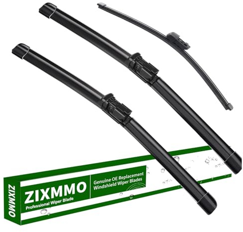 3 Fabrik Wischerblätter Ersatz für Volkswagen Golf 2015–2021/Volkswagen e-Golf 2015–2020/Volkswagen GTI 2015–2021 Original Equipment Scheibenwischerblätter-Set – 66 cm/45,7 cm/27,9 cm (3 Stück) Top