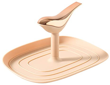 Löffelablage und Deckelhalter Vogel mit Abtropfpad, Küchenutensilienablage, Ständer für Küche, Convenience Gadgets, Deckelhalter und Löffelablage